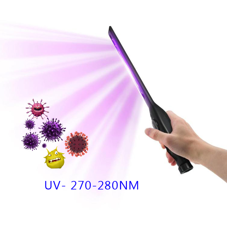 Portable Ultraviolet Lamp UV Sterilizer Light USB Rechargeable UVC Bactericidal Lamp Handheld Disinfection Germicidal 3535 Bulb