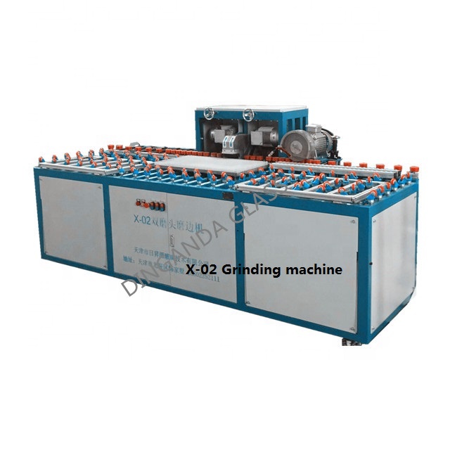 China factory direct sale float glass straight line rough glass edge grinding machine / edge grinder