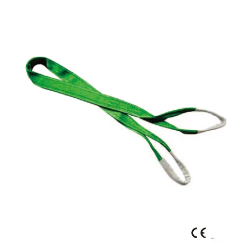 1~10 TON Polyester Flat Webbing Sling Lifting Belt with Heavy Duty Eye