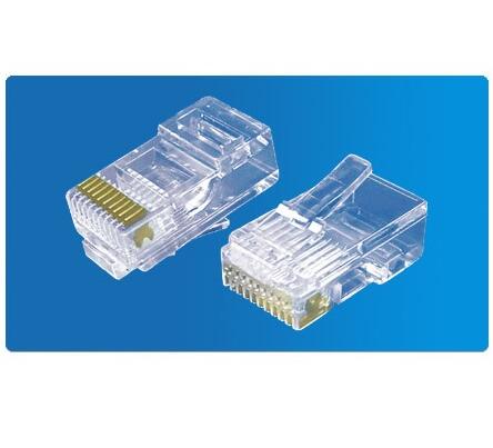 Cat.5e UTP 8P8CRJ45 модульная вилка 1 шт, разъем RJ45