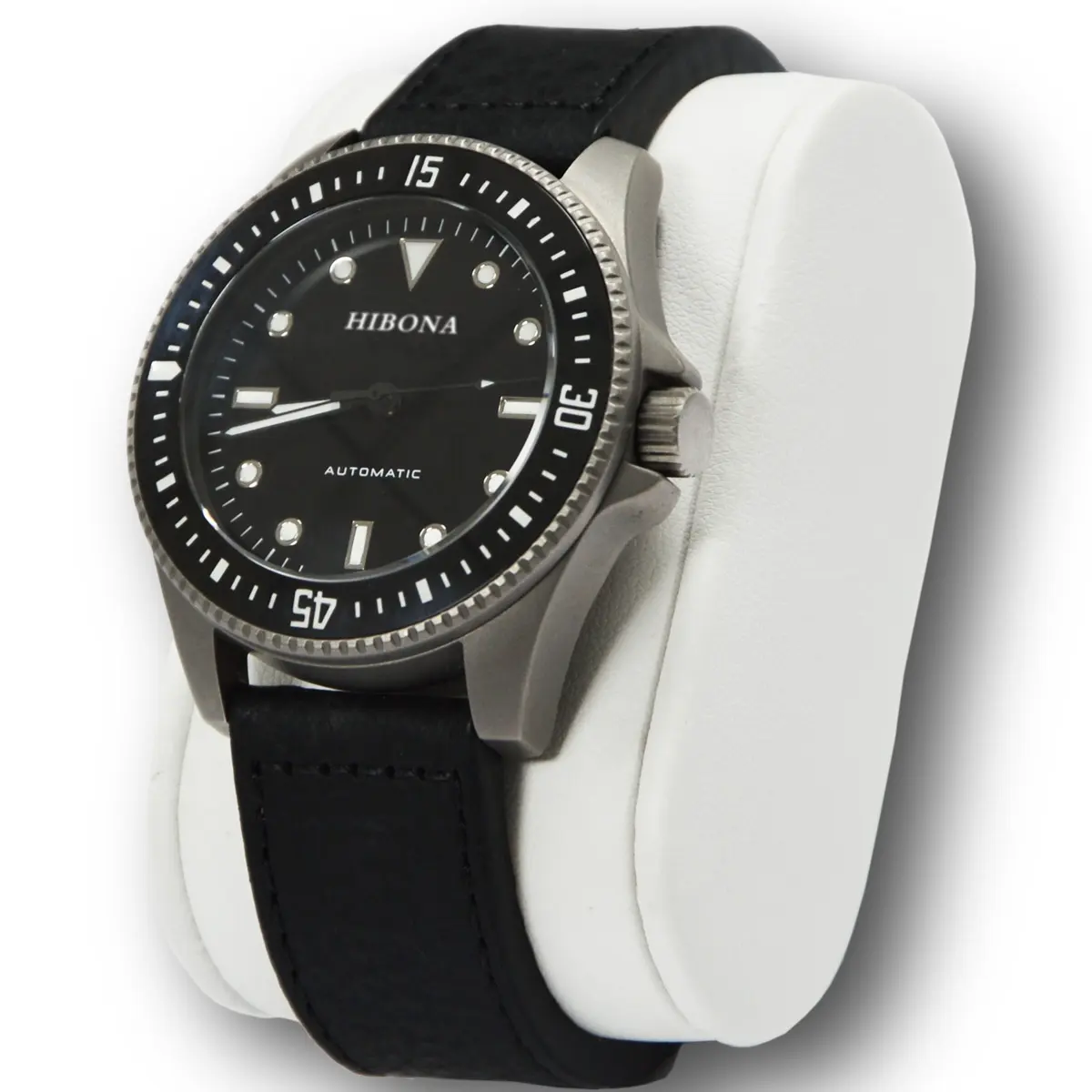 Titanium Nh35 Case Custom Logo Automatic Watch For Men Diving Timepieces