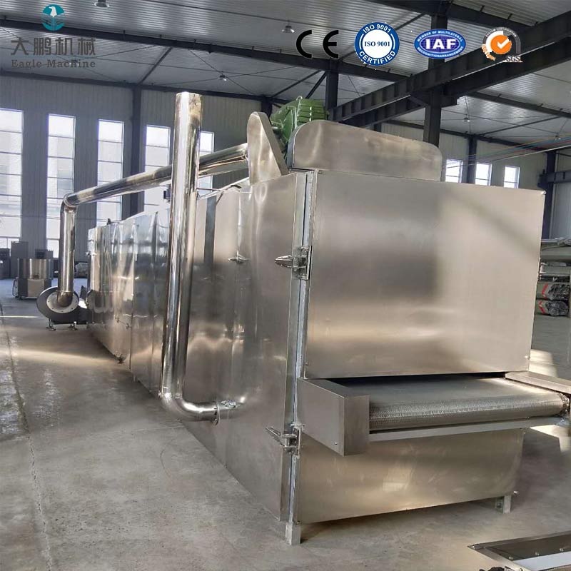 Low cost pet pellet dog/fish/cat electric food dryer rotary oven machine