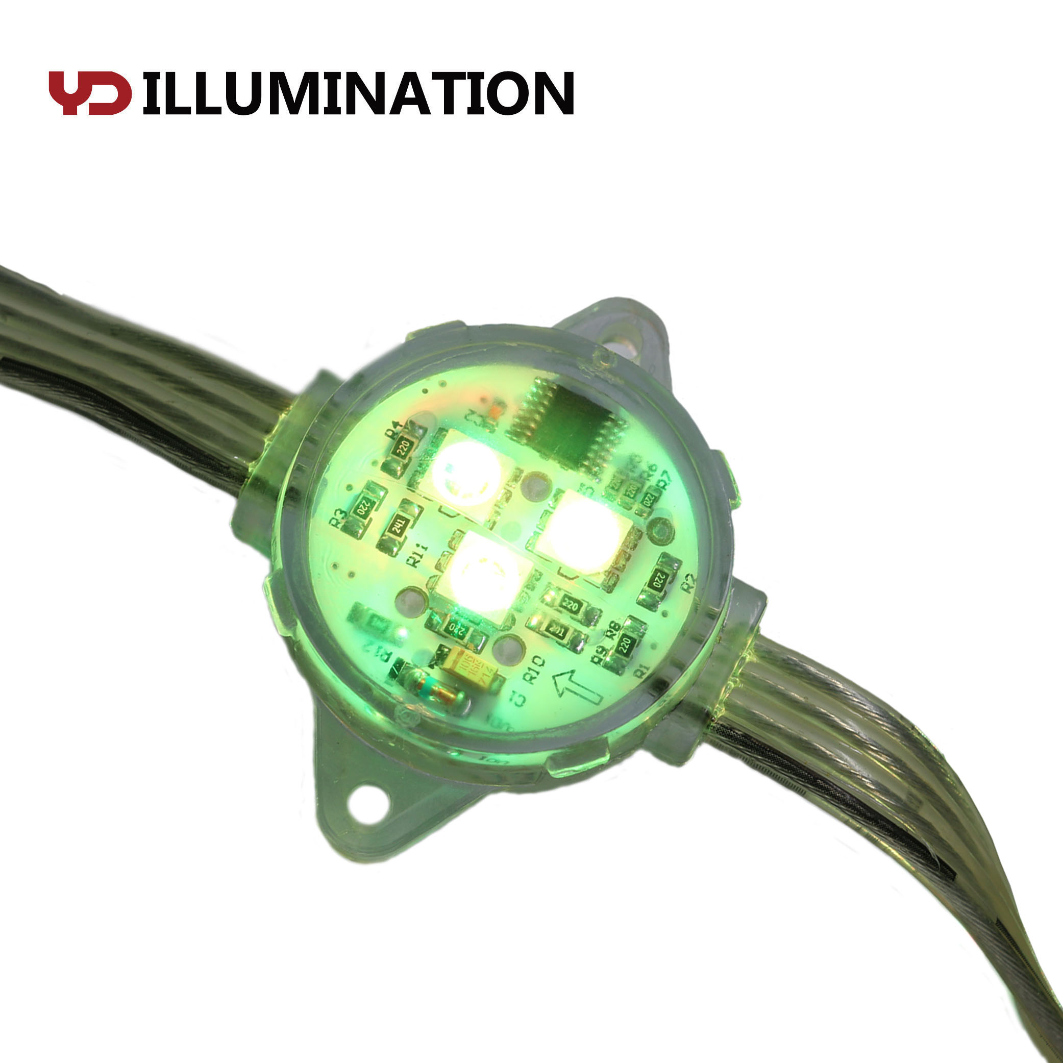 YD outdoor waterproof ce saso approved IP68 RGB LED bridge lighting