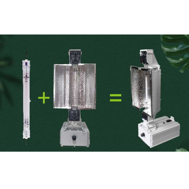 Gavita Plant Product 1000 watt 277V Double Ended Grow Lights Kit Used Master Controller