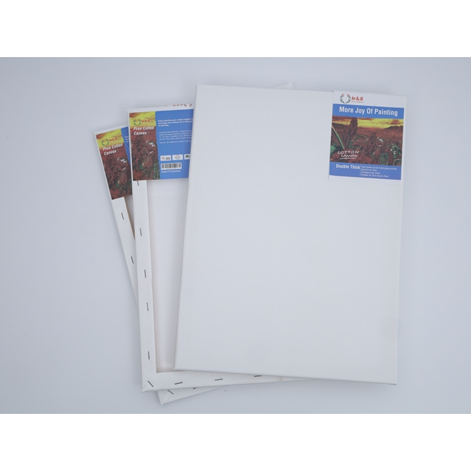 wholesale large artist cotton white pine stretched canvas for painting