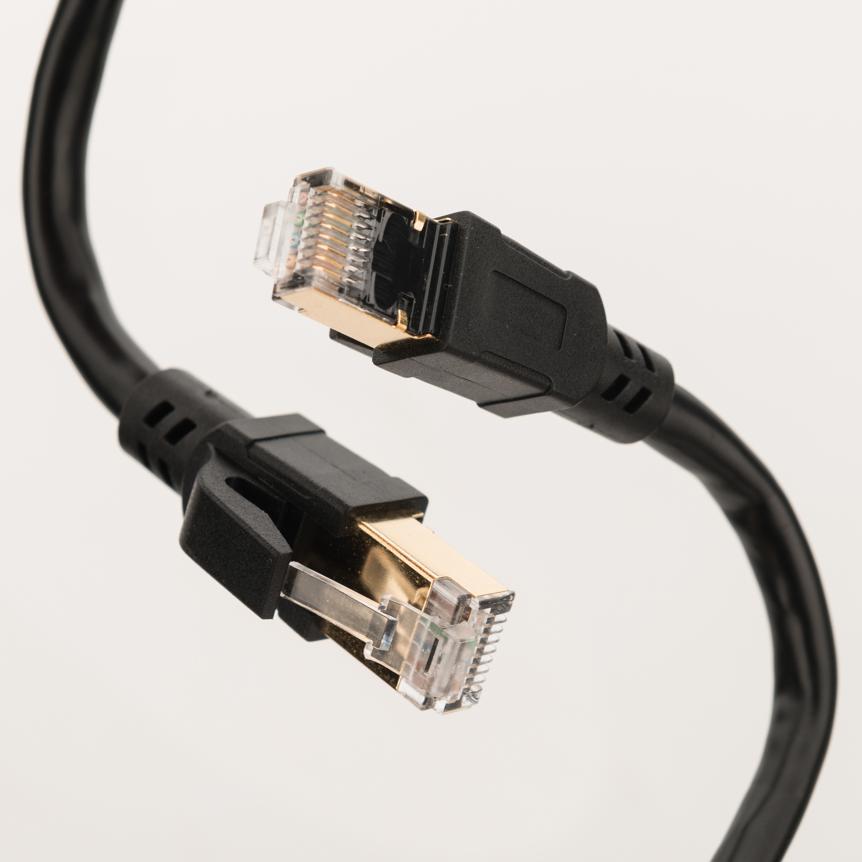 Новейший Cat8 SFTP Lan-Кабель с разъемом RJ45, Соединительный шнур, сетевой кабель cat8