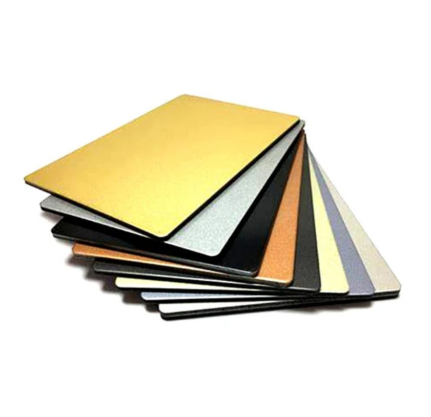 Outdoor Usage 4mm PVDF Coating Aluminum Composite Panel for wall cladding