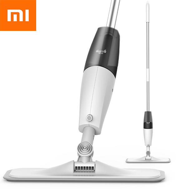 Швабра Xiaomi Deerma с распылителем воды, 1,2 м, поворот на 360 градусов, бак 350 мл