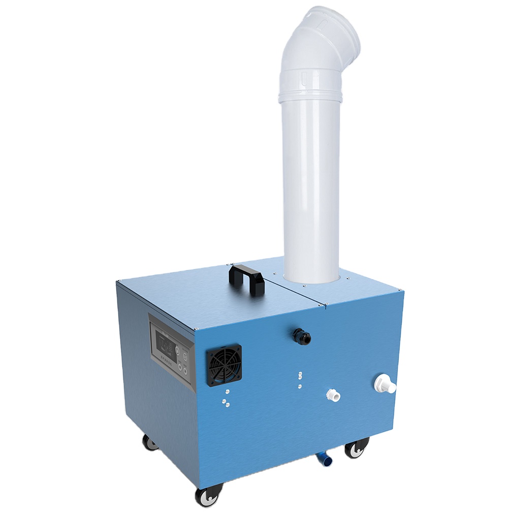 Yake 6 liter per hour greenhouse mushroom plant big industrial mist fan humidifier ultrasonic wholesale