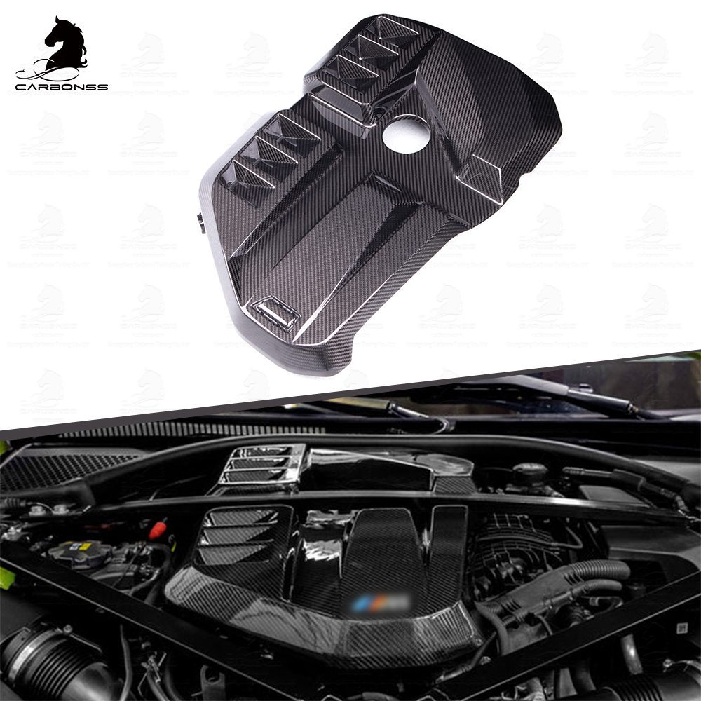Углеродная крышка двигателя для BMW G80 G82 G83 M3 M4 2021 +