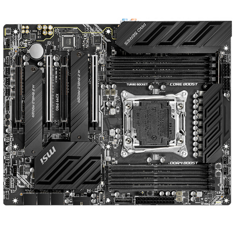 MSI X299 PRO LGA2066 игровой настольный компьютер материнская плата