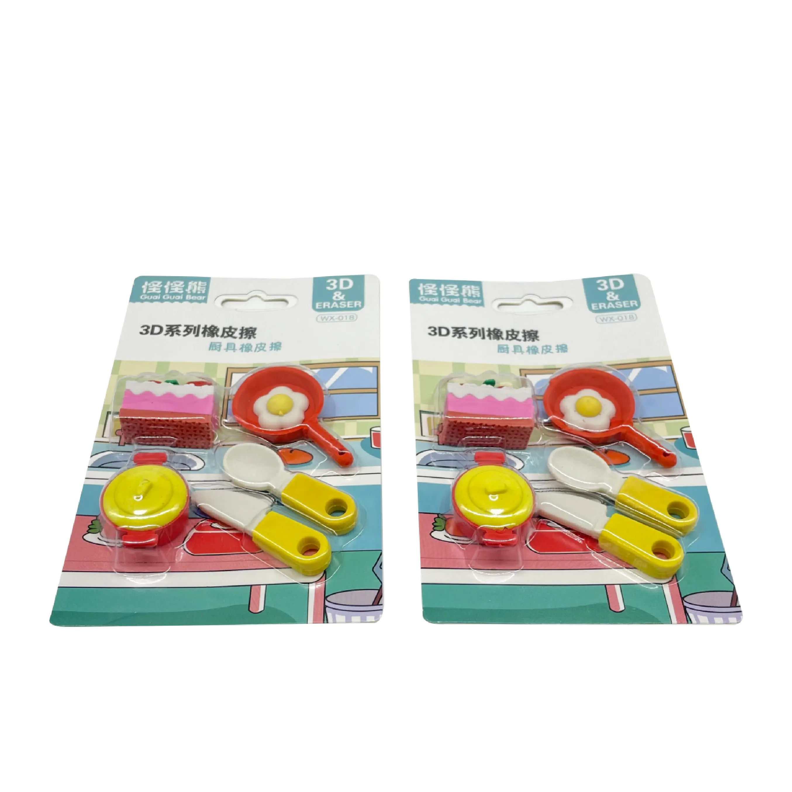 Kitchen Food Fantastic Eraser TPR Eraser For Pencil Painting Gift Kids School Stationery
