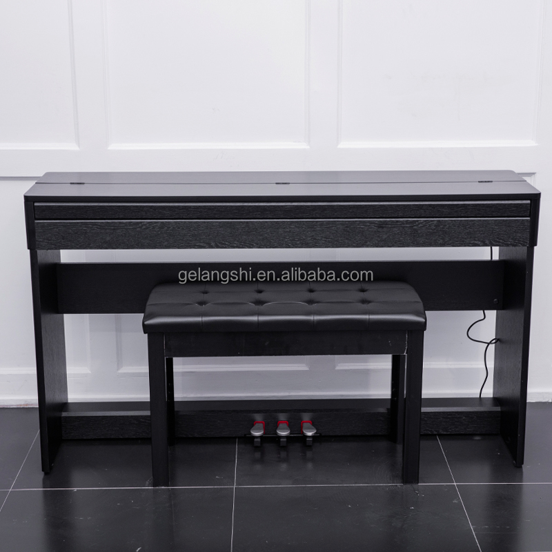 Gelaus DP-600 электронный черный молоток action digital piano