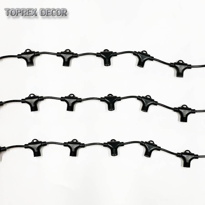 Topex Декор 10 м с 10 шт. Т-образный разветвитель разъем для Topex шторы гирлянды
