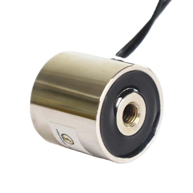 40N AC/DC 12V/24V микро круговой соленоид Электромагнит