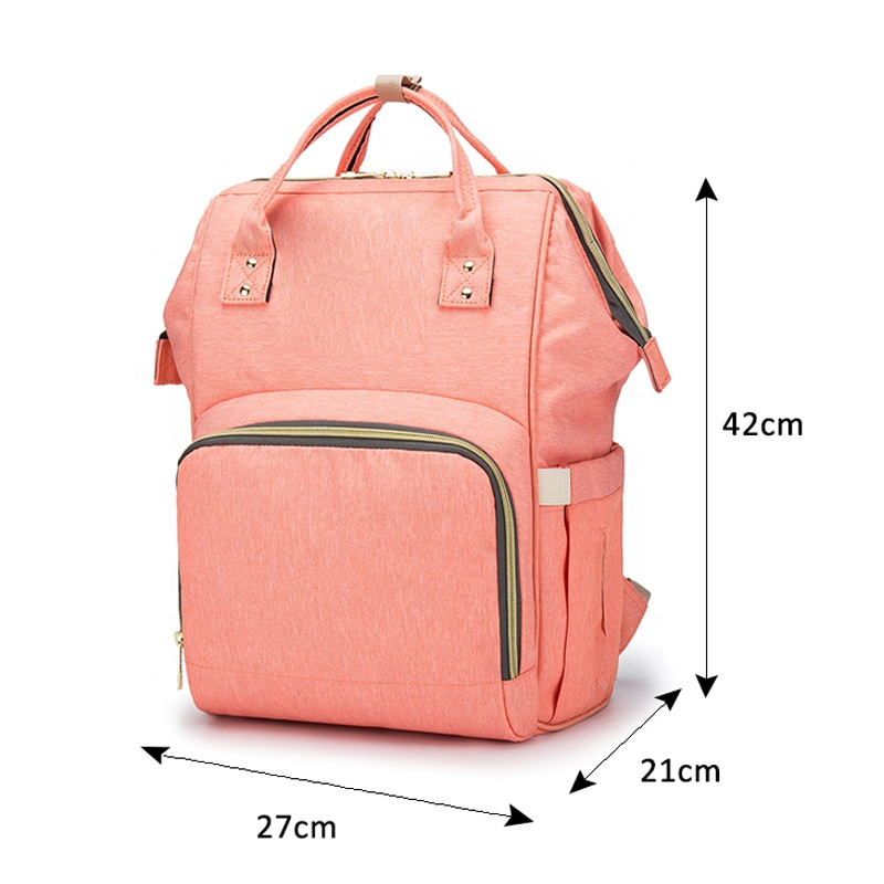 Multifunctional Custom Waterproof Travel Mom Back Pack Nappy Changing Bag Mummy Diaper Backpack Baby Diaper Bags