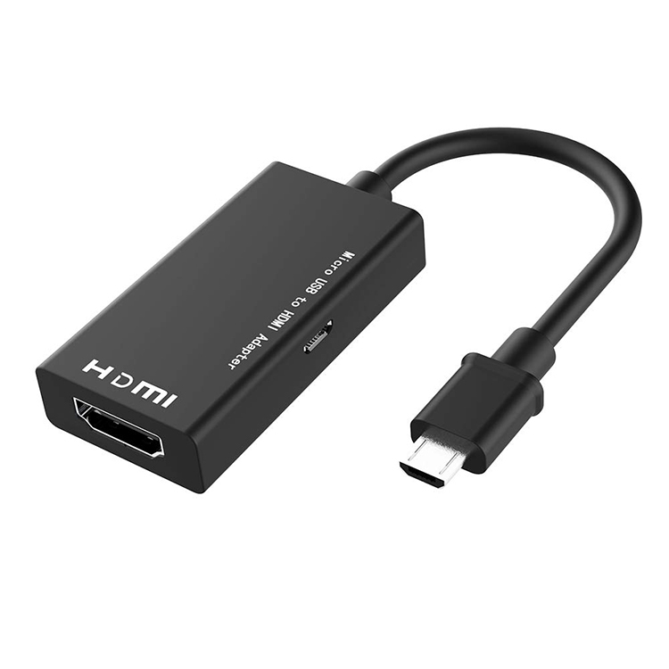 Высококачественный видеографический адаптер 1080P с Micro USB на HDTV, кабель-конвертер, совместимый с Sansung