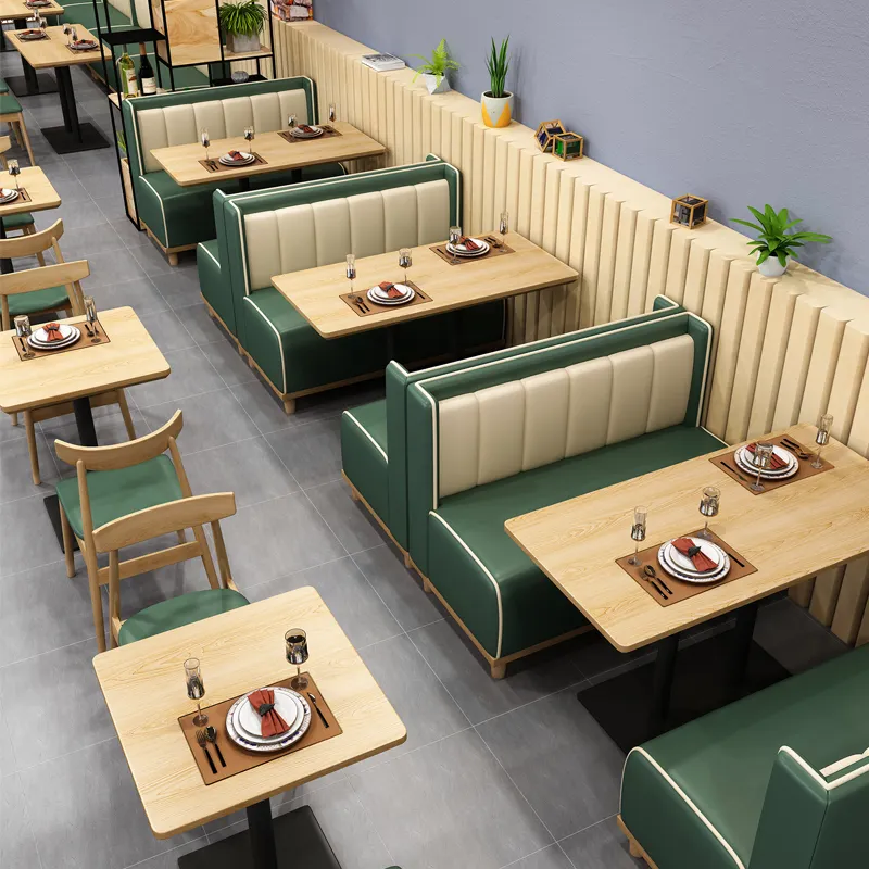 Custom cafe furniture American vintage Diamond back design single sided restaurant sofa booth seating nightclub sofa bench booth