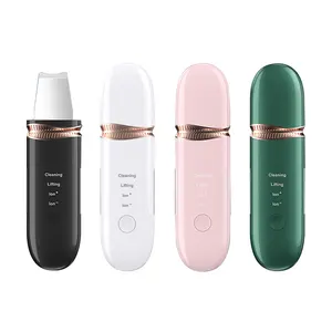 New Products Face Massager Ultra Sonic Skin Scrubber USB Rechargeable Facial Cleaner Vibration Ultrasonic Skin Scrubber