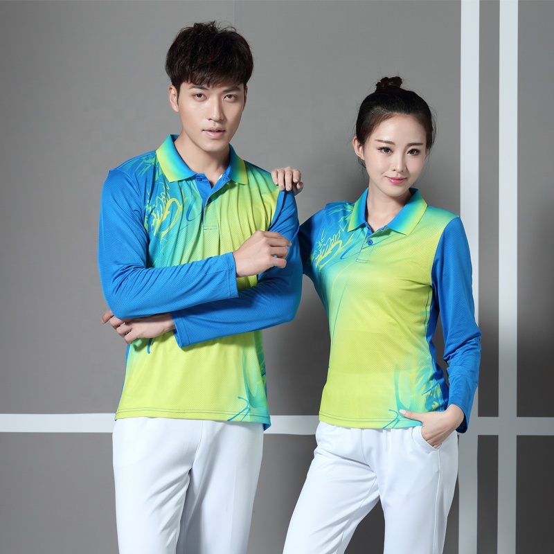 OEM&ODM 100%Polyester men tennis wear tennis polo shirt