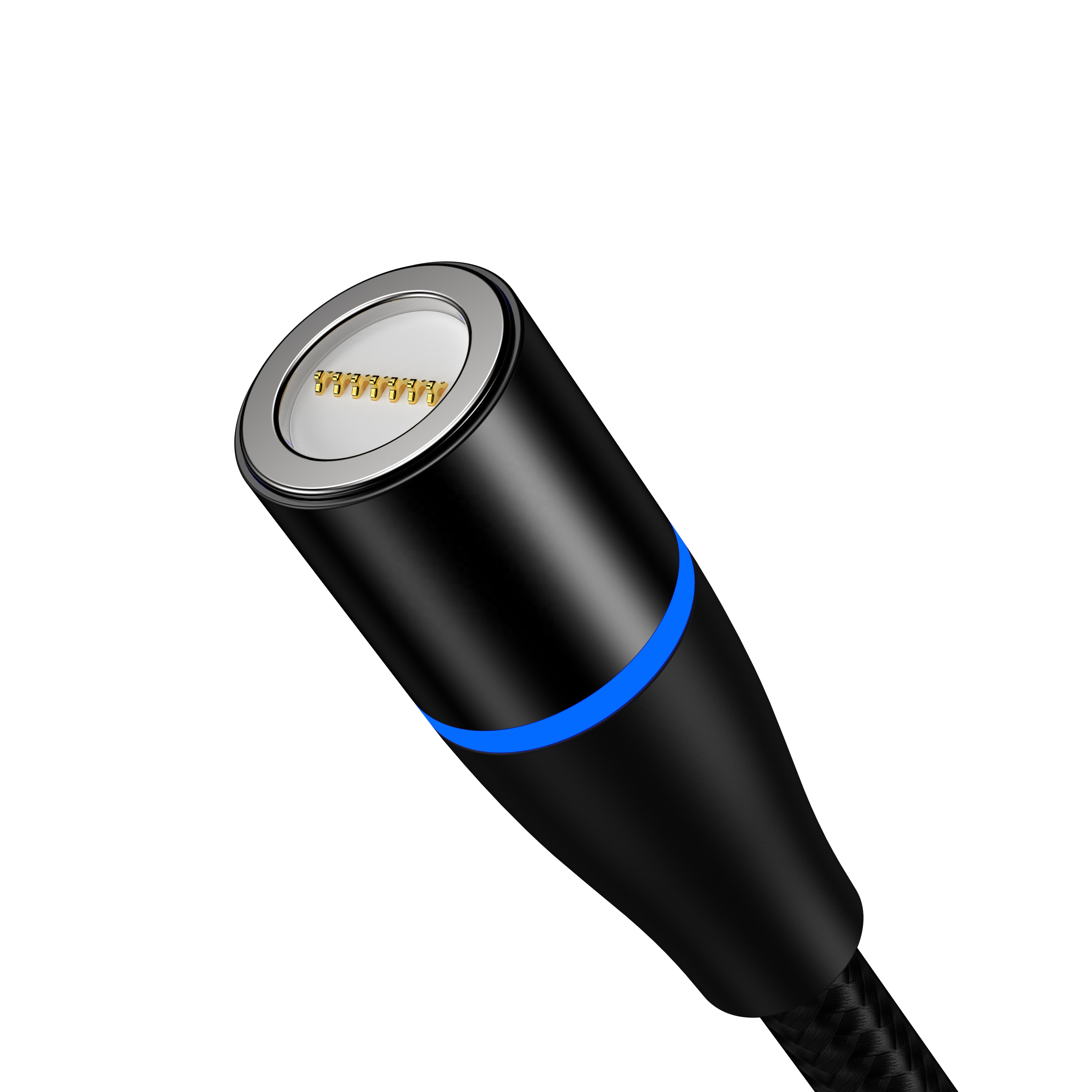 Лидер продаж 3FT 1 м Плетеный Магнитный кабель usb