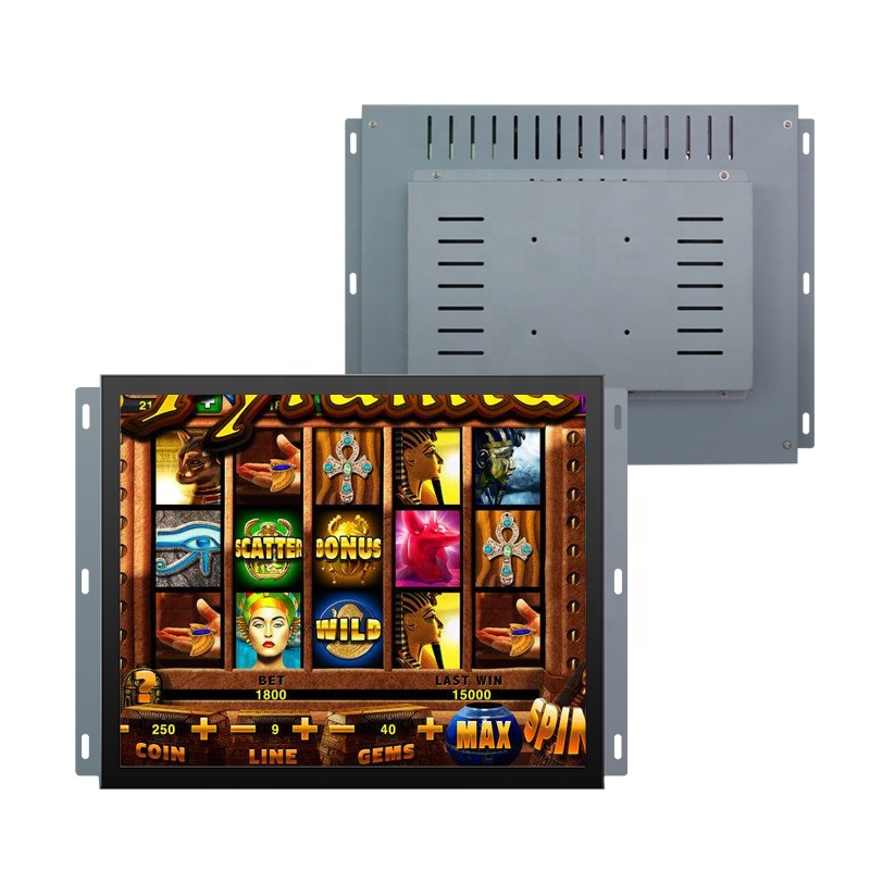 T340 FOX340 POG WMS игры мониторы 15 дюймов открытым рамки ips гибкие ЖК дисплей рекламы без touch