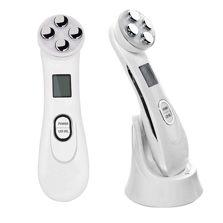 2020 Anti-Wrinkle Face Lift Skin Tightening EMS LED Photon Therapy Facial Massage RF Beauty Device