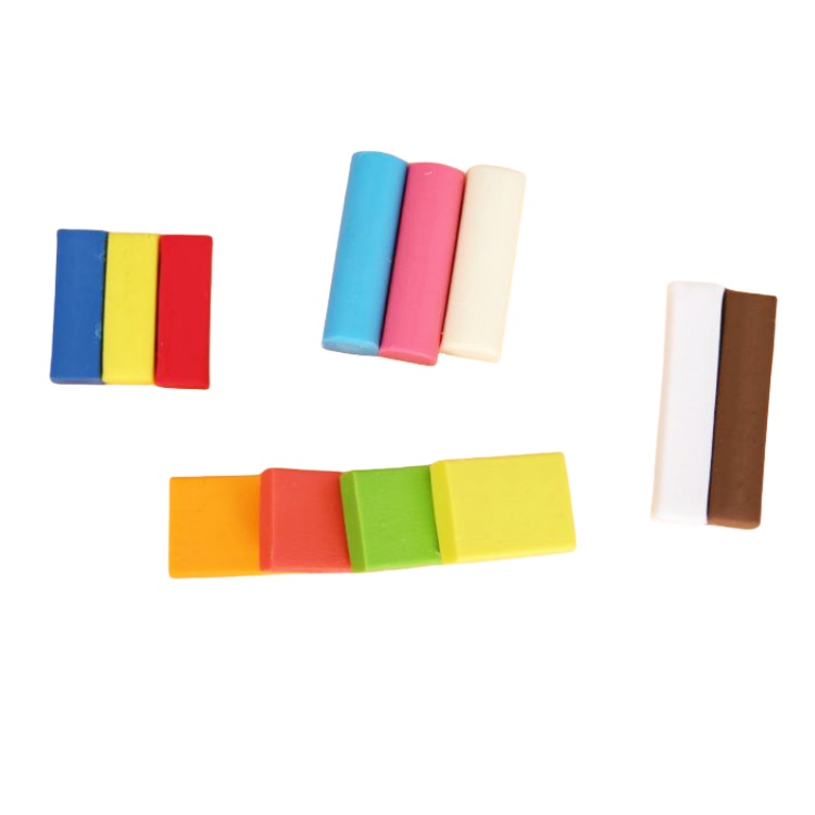 36 colors high quality eraser clay custom plasticine modeling clay oven bake polymer clay for children