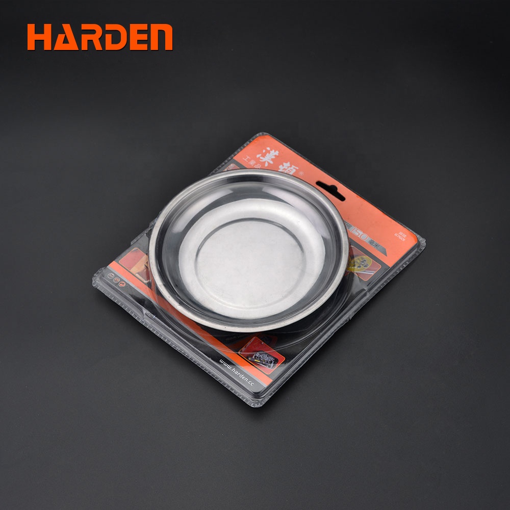 Stainless Steel Round Magnet Tools Tray Holder Bowls Magnetic Parts Tray