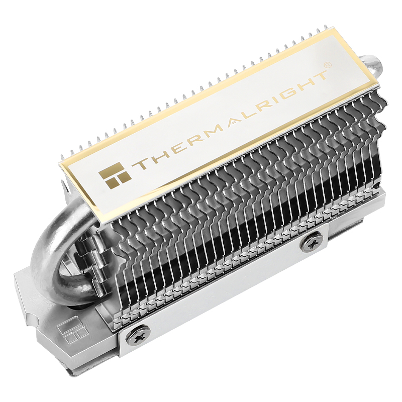 Thermalright HR-09 2280/HR-09 2280 PRO M.2 твердотельный накопитель aghp тепловая трубка радиатора SSD кулер полностью с гальваническим покрытием