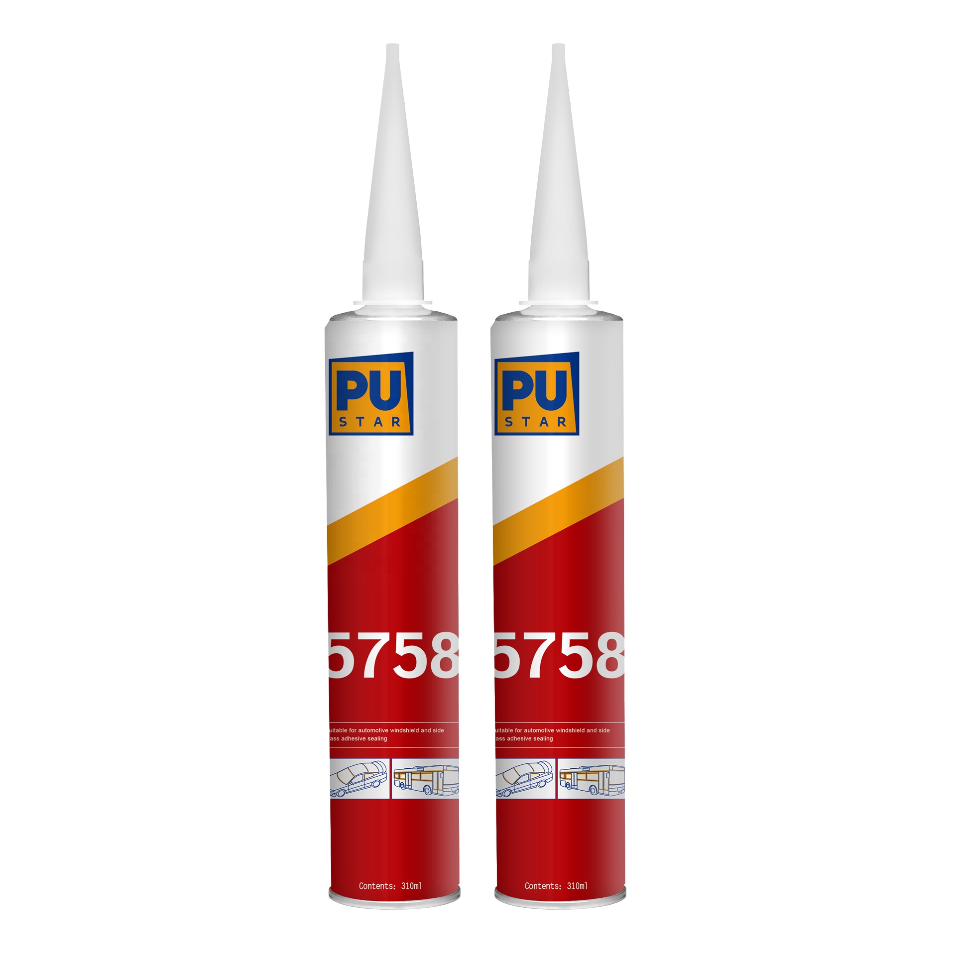Хорошая производительность ремонт ветрового стекла Autoglass PU герметик 5758