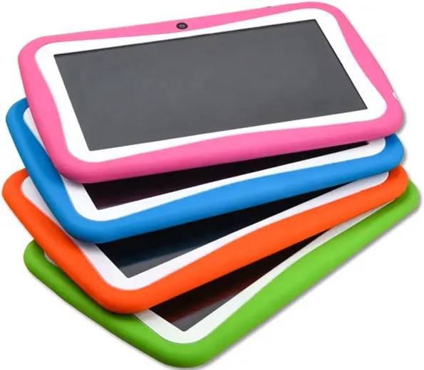 Оптовая продажа Q88 дешевые детские Android 7-дюймовые Дети Обучающие A33 планшетный ПК Детские Обучающие Детские планшеты с Iwawa