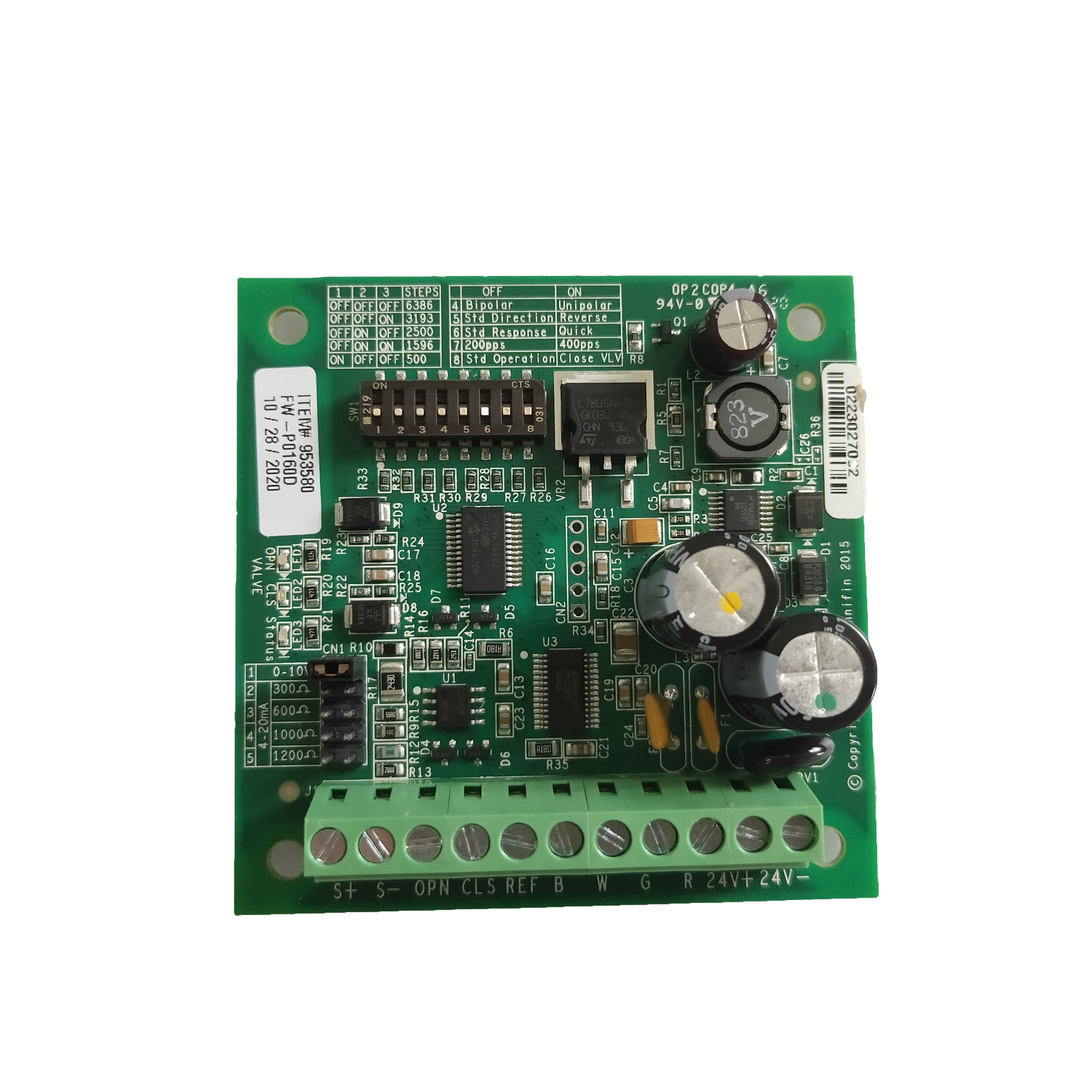 Оригинальные детали охладителя завода York, плата драйвера eev 025-45462-042