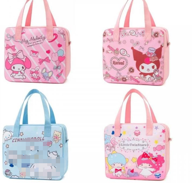 Портативная Детская сумка для ланча Ruunjoy Kawaii Sanrio с героями мультфильмов