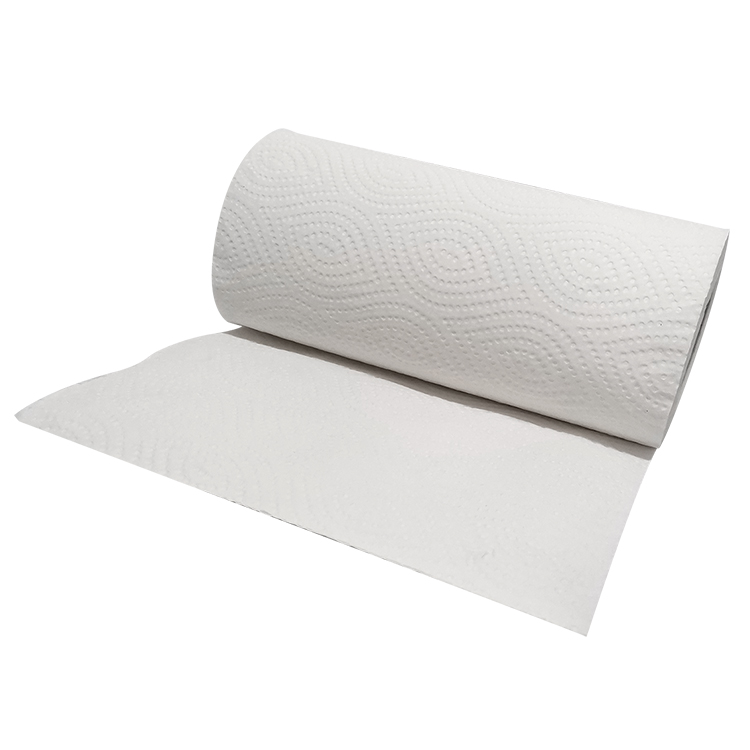 Professional eco friendly wood pulp kitchen paper towel