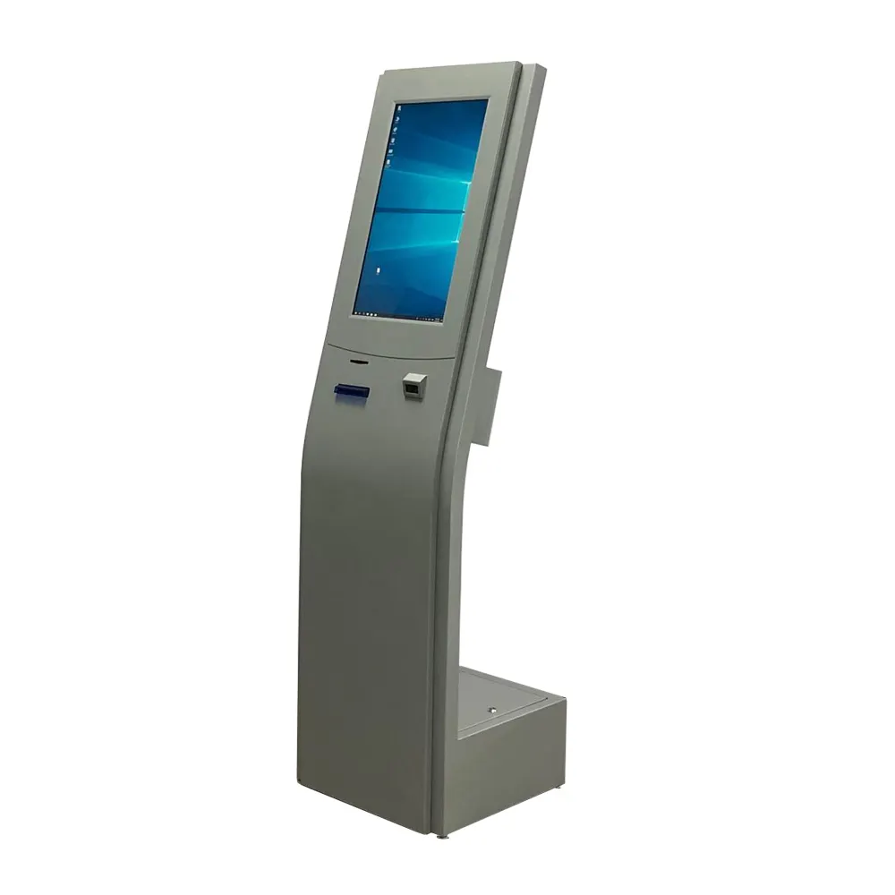 Hospital queue management system kiosk