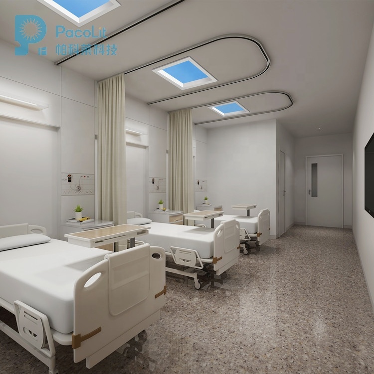 Декоративная сменная Светодиодная панель с регулируемой яркостью CCT с голубым небом, квадратный светильник для больницы, отеля, паба, музея, школы, внутреннее освещение