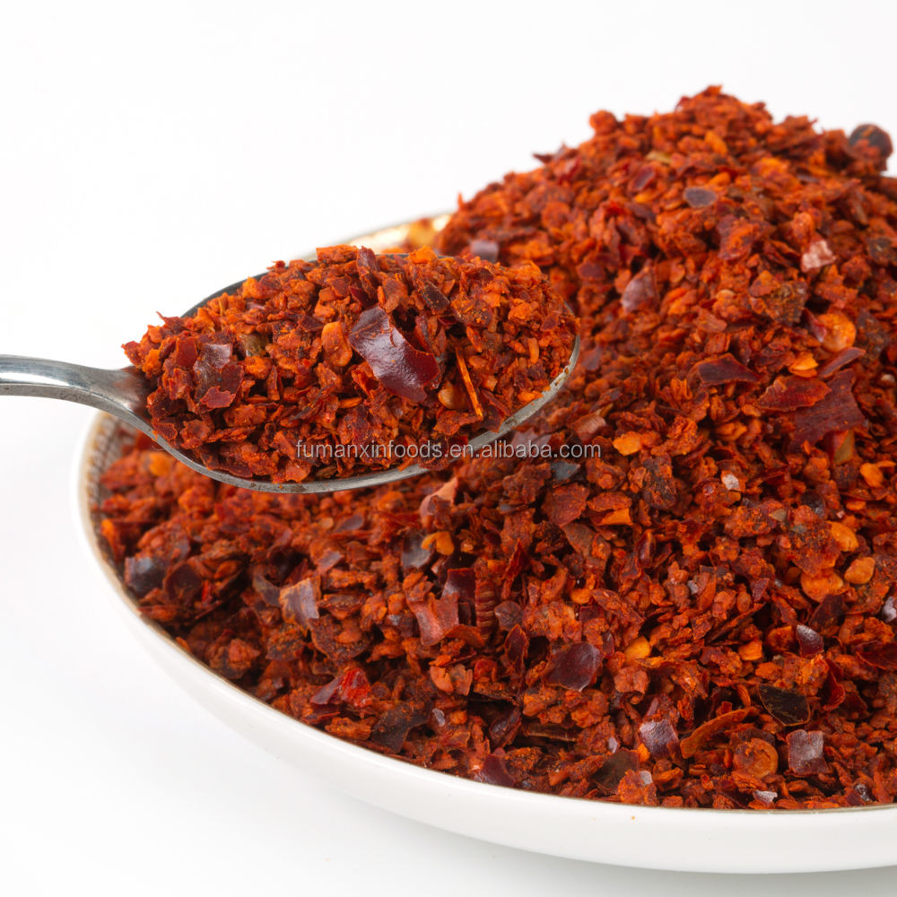dried red Crushed chilli with low moisture