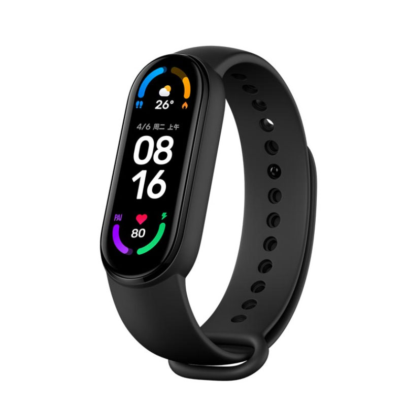 Оригинальная глобальная версия Xiaomi Mi Band 6 смарт-браслет Цветной AMOLED экран трекер пульса
