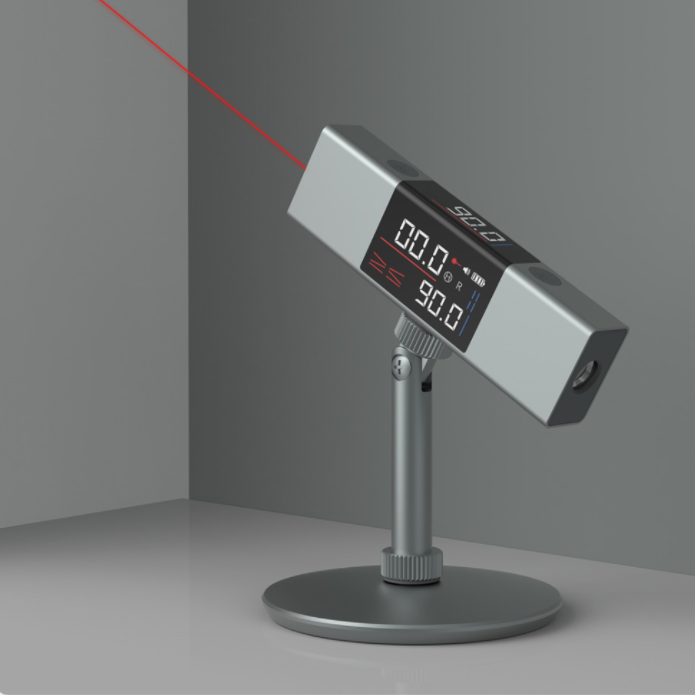 Mini Distance Meter Electronic Digital Angle meter Laser Line Throwangle Meter Level Laser Protractor Inclinometer Angle Measure