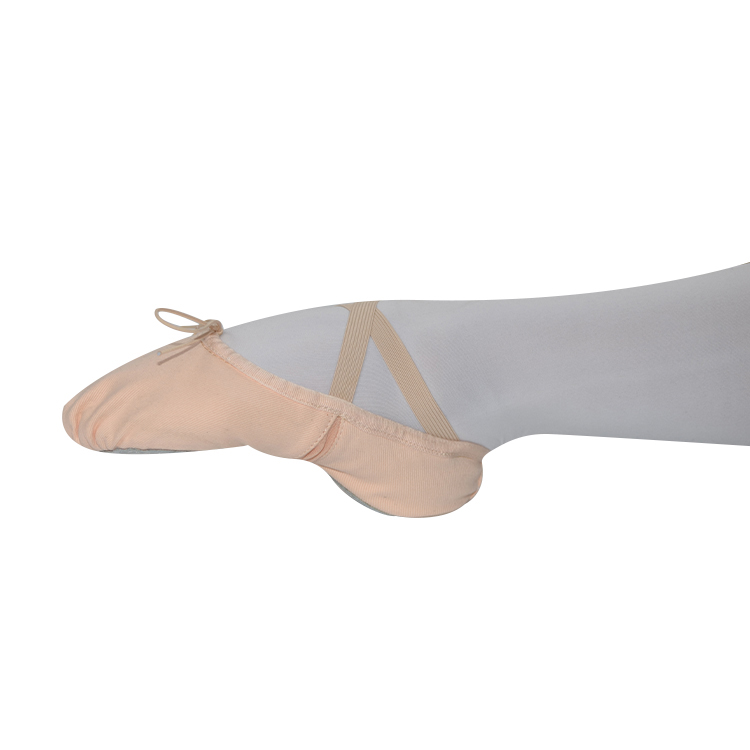 Women handmade stretch canvas ballet slippers