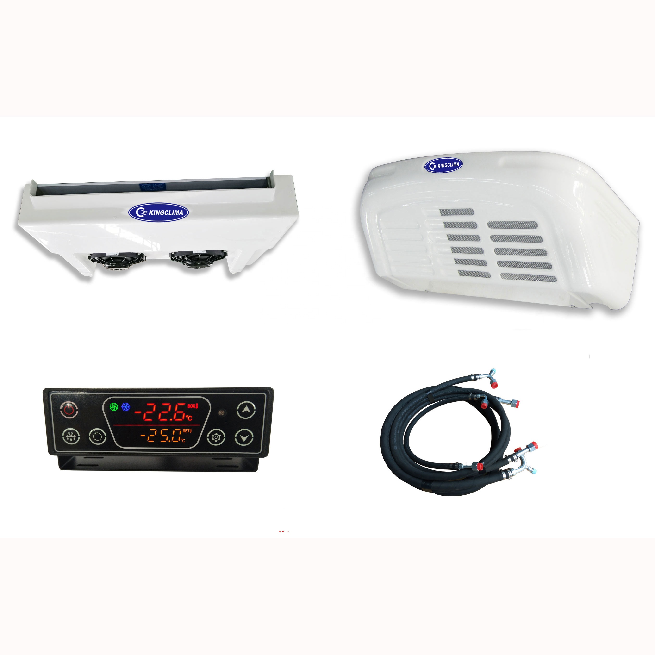 Kingclima батарея управляемый DC12V 24V 48V Холодильный агрегат K-200E продуктов, таких как холодильник холодильной установки единиц электрический грузовик холодильная установка