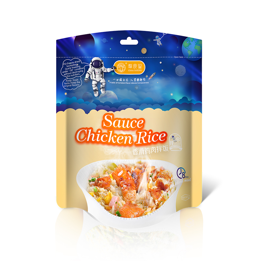 Здоровый замораживание DriedPocket курица bibimbap мгновенный рис