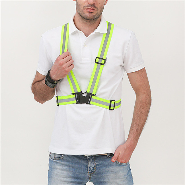 Hot Sale Men Women Multi Color High Visibility Safety Worksuit Reflective Vest Belt