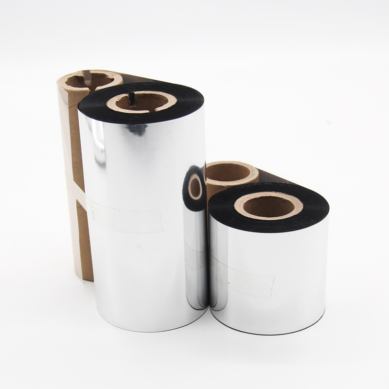 Thermal transfer resin ribbon 0.5 inch core 4.33" x 244" 1 roll Suitable for GC420t GK420t GX420t TLP2442 TLP2844 other printers