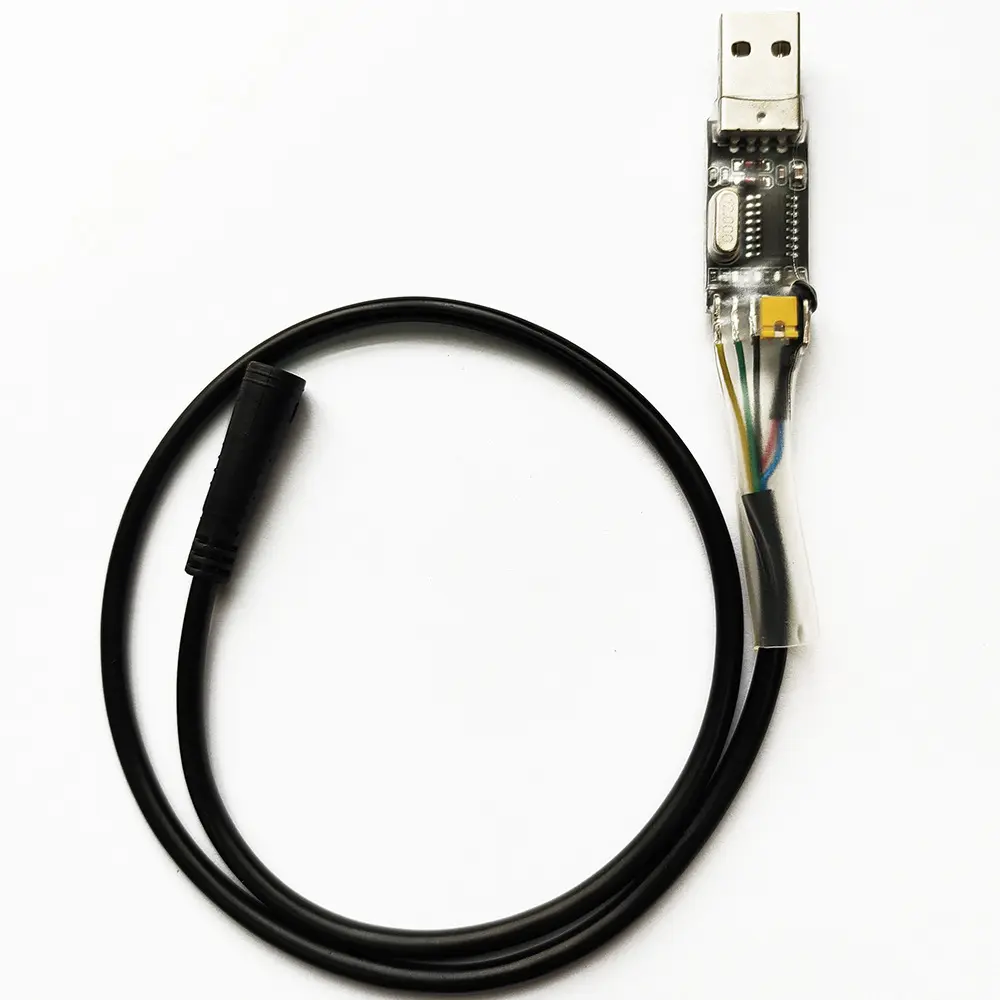 Фара для электровелосипеда в USB кабель для программирования для Bafang BBS01 BBS02 BBS03 BBSHD Mid диск центр электрический велосипед мотор запрограммирован кабель