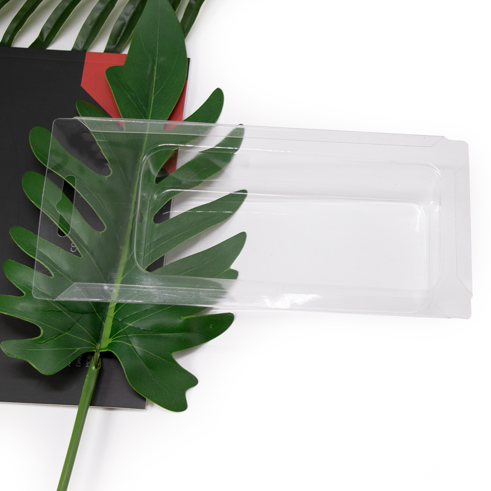 Изготовленный На Заказ Прозрачный Edgefold полихлорвинила в вставьте карту блистерной упаковки
