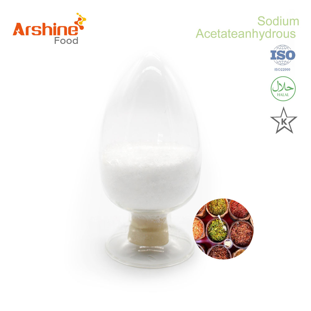 Manufacturers Supply Top Quality Food Additive Cas 127-09-3 Sodium acetateanhydrous