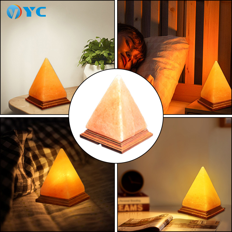 Natural Crystal Large Stone Wooden Base Decoration Pakistan Peshawar Essential oil Diffuser Himalyan Salt Himalayan Salt Lamps