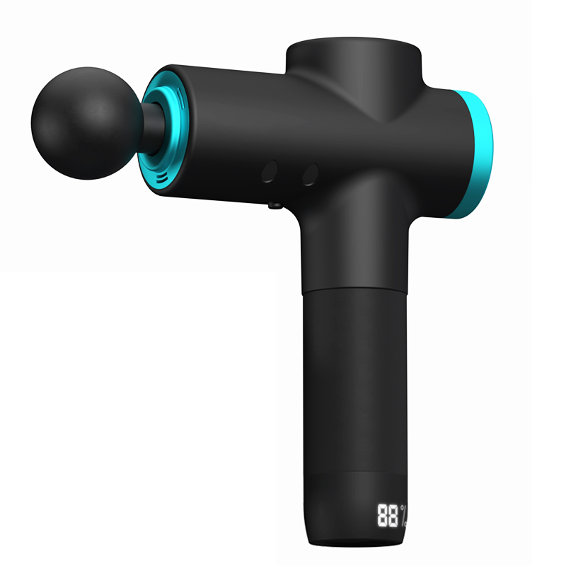 Massage Gun Deep Tissue Percussion Muscle Massager For Pain Relief Fascia Gun Electric Body Massager LCD Electric Fascia gun